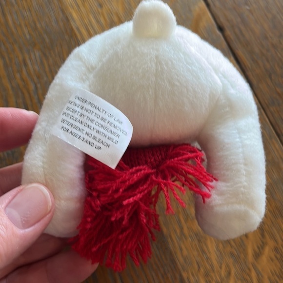 Coca-Cola bear white with red scarf approximately 3 1/2” tall - Picture 5 of 10